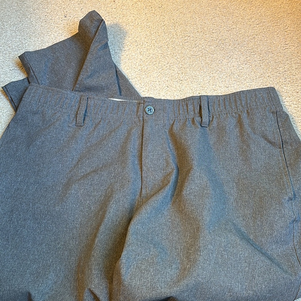 Under Armor Gray Performance Work Pants - 40x30 - image 2